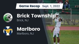 Recap: Brick Township  vs. Marlboro  2022