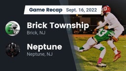 Recap: Brick Township  vs. Neptune  2022