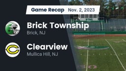 Recap: Brick Township  vs. Clearview  2023