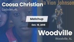 Matchup: Coosa Christian vs. Woodville  2018