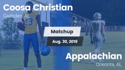 Matchup: Coosa Christian vs. Appalachian  2019