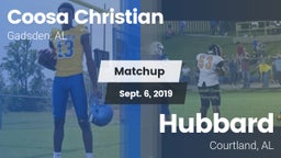 Matchup: Coosa Christian vs. Hubbard  2019