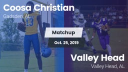 Matchup: Coosa Christian vs. Valley Head  2019