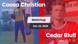 Matchup: Coosa Christian vs. Cedar Bluff  2020