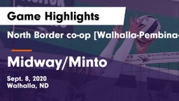 North Border co-op [Walhalla-Pembina-Neche]  vs Midway/Minto Game Highlights - Sept. 8, 2020
