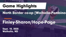 North Border co-op [Walhalla-Pembina-Neche]  vs Finley-Sharon/Hope-Page  Game Highlights - Sept. 10, 2020