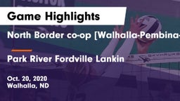 North Border co-op [Walhalla-Pembina-Neche]  vs Park River Fordville Lankin Game Highlights - Oct. 20, 2020