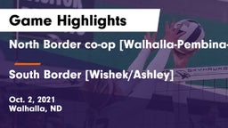 North Border co-op [Walhalla-Pembina-Neche]  vs South Border [Wishek/Ashley]  Game Highlights - Oct. 2, 2021