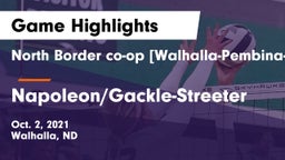 North Border co-op [Walhalla-Pembina-Neche]  vs Napoleon/Gackle-Streeter  Game Highlights - Oct. 2, 2021