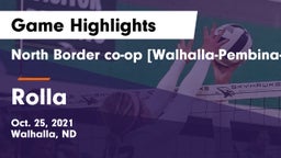North Border co-op [Walhalla-Pembina-Neche]  vs Rolla  Game Highlights - Oct. 25, 2021