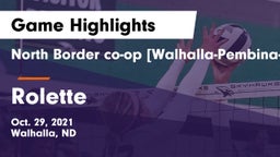North Border co-op [Walhalla-Pembina-Neche]  vs Rolette Game Highlights - Oct. 29, 2021