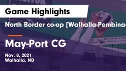 North Border co-op [Walhalla-Pembina-Neche]  vs May-Port CG  Game Highlights - Nov. 8, 2021