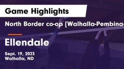 North Border co-op [Walhalla-Pembina-Neche]  vs Ellendale  Game Highlights - Sept. 19, 2023
