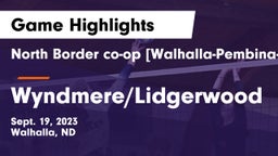 North Border co-op [Walhalla-Pembina-Neche]  vs Wyndmere/Lidgerwood  Game Highlights - Sept. 19, 2023