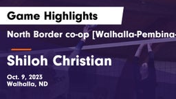 North Border co-op [Walhalla-Pembina-Neche]  vs Shiloh Christian  Game Highlights - Oct. 9, 2023