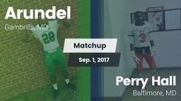 Matchup: Arundel vs. Perry Hall  2017
