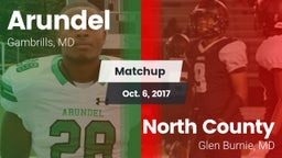Matchup: Arundel vs. North County  2017