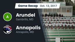 Recap: Arundel  vs. Annapolis  2017