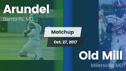 Matchup: Arundel vs. Old Mill  2017