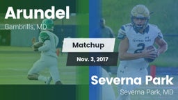 Matchup: Arundel vs. Severna Park  2017