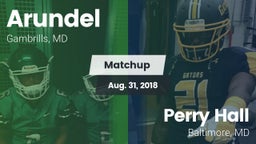 Matchup: Arundel vs. Perry Hall  2018