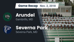 Recap: Arundel  vs. Severna Park  2018