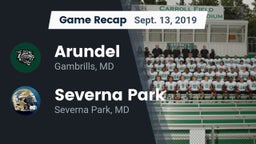 Recap: Arundel  vs. Severna Park  2019