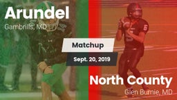 Matchup: Arundel vs. North County  2019
