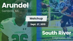 Matchup: Arundel vs. South River  2019