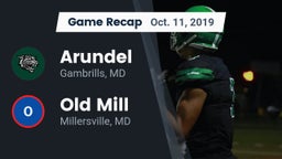 Recap: Arundel  vs. Old Mill  2019
