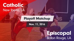 Matchup: Catholic vs. Episcopal  2016