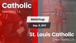 Matchup: Catholic vs. St. Louis Catholic  2017