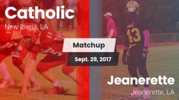 Matchup: Catholic vs. Jeanerette  2017