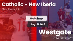 Matchup: Catholic vs. Westgate  2018
