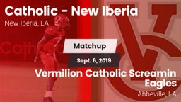 Matchup: Catholic vs. Vermilion Catholic Screamin Eagles 2019