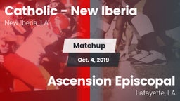 Matchup: Catholic vs. Ascension Episcopal  2019