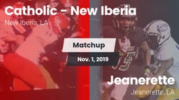 Matchup: Catholic vs. Jeanerette  2019