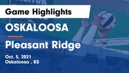 OSKALOOSA  vs Pleasant Ridge  Game Highlights - Oct. 5, 2021