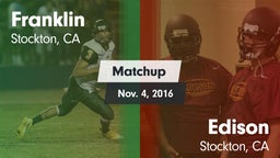 Matchup: Franklin vs. Edison  2016
