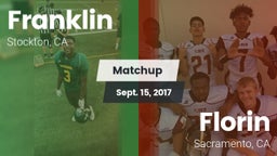 Matchup: Franklin vs. Florin  2017