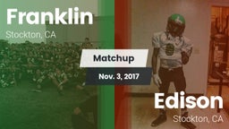 Matchup: Franklin vs. Edison  2017