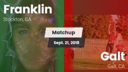 Matchup: Franklin vs. Galt  2018