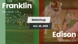Matchup: Franklin vs. Edison  2018