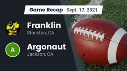 Recap: Franklin  vs. Argonaut  2021