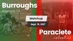 Matchup: Burroughs High vs. Paraclete  2017