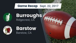 Recap: Burroughs  vs. Barstow  2017