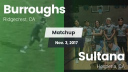 Matchup: Burroughs High vs. Sultana  2017