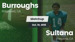Matchup: Burroughs High vs. Sultana  2018