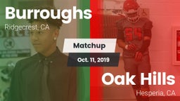 Matchup: Burroughs High vs. Oak Hills  2019