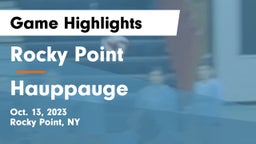 Rocky Point  vs Hauppauge  Game Highlights - Oct. 13, 2023